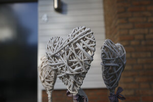 Decoratieve harten van takken