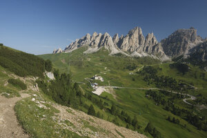 Verken de paden naar het Pisciadu-meer