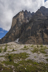 Majestueuze bergtop in de Dolomieten van Italië
