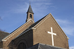 Historic church building in Noord-Brabant, Nederland featuring d